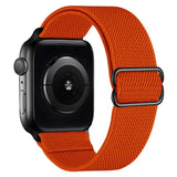 Adjustable Elastic Nylon solo Loop Strap for Apple watch band 44mm 40mm 38mm 42mm Scrunchie bracelet iWatch series 3 4 5 6 se