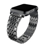 women Diamond Bracelet for Apple Watch 38mm 40mm 42mm 44mm Metal Wrist band stainless Stella strap for iWatch Series 5/4/3/2/1