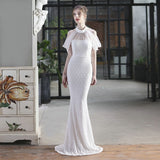 Elegant Off Shoulder Evening Dress Burgundy Sequin Dress Beads Dress