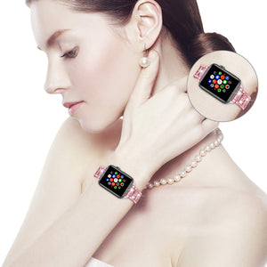 Diamond Band + case For Apple Watch 40mm 44mm 38mm 42mm iWatch series 5 4 3 2 1 bracelet apple watch stainless steel strap women