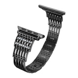 Diamond Stainless Steel Strap For Apple Watch Band Bracelet Women Wristband