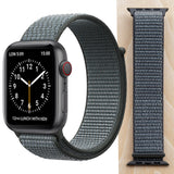 High Quality Nylon Sport Loop Replacment for Apple Watch band 44mm Series 5 4 3 2 1 Breathable Woven Strap 42mm iwatch 40mm 38mm
