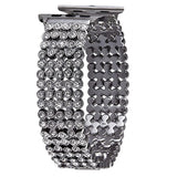 Diamond Strap for Apple Watch Band 7 6 41mm 45mm 38/42mm 40/44mm Jewelry Bracelet for iWatch Series 7 SE 5 3 Metal Bands