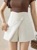 High Waist Women Summer Short Pants Korean Style All-match Streetwear Ladies Elegant A-line Mini Skirt