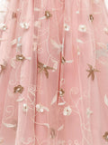 2PCS Top Seller Pink 1950s Dress & White Petticoat