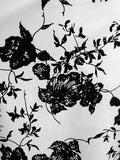 1950s Floral Swing Dress