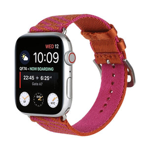 Jumping Single Tour Strap for Apple Watch Band 6 5 4 40mm 44mm Nylon Bracelet for iWatch Series 6 3 38mm 42mm Sports Watchbands