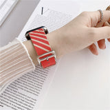 Jumping Single Tour Strap for Apple Watch Band 6 5 4 40mm 44mm Nylon Bracelet for iWatch Series 6 3 38mm 42mm Sports Watchbands