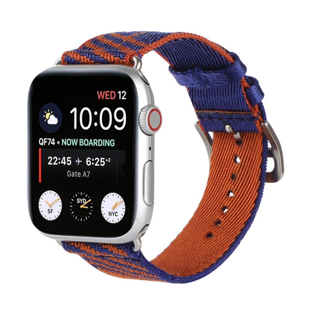 Jumping Single Tour Strap for Apple Watch Band 6 5 4 40mm 44mm Nylon Bracelet for iWatch Series 6 3 38mm 42mm Sports Watchbands