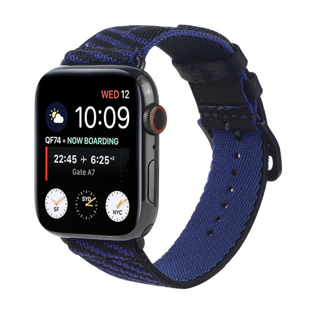 Jumping Single Tour Strap for Apple Watch Band 6 5 4 40mm 44mm Nylon Bracelet for iWatch Series 6 3 38mm 42mm Sports Watchbands