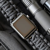 Nylon strap For Apple watch band 44mm 40mm 45mm 41mm 42mm 38mm Outdoors Sport Survival Rope Bracelet iWatch series 3 4 5 se 6 7