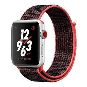 accessories Apple Watch band Nylon sport loop strap 44mm/ 40mm/ 42mm/ 38mm iWatch Series 1 2 3 4 bracelet hook-and-loop wrist watchband accessories - US fast shipping