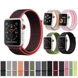 accessories Apple Watch band Nylon sport loop strap 44mm/ 40mm/ 42mm/ 38mm iWatch Series 1 2 3 4 bracelet hook-and-loop wrist watchband accessories - US fast shipping