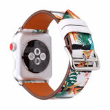 Accessories Apple Watch band strap, flower floral design print, 44mm/ 40mm/ 42mm/ 38mm , Series 1 2 3 4