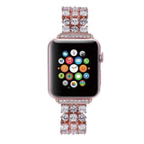 Accessories Apple Watch crystal band, Luxury Bling Diamond Bracelet,  Rhinestone Stainless Steel Strap 44mm/ 40mm/ 42mm/ 38mm, iWatch Series 1 2 3 4