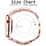 Accessories Apple Watch crystal band, Luxury Bling Diamond Bracelet,  Rhinestone Stainless Steel Strap 44mm/ 40mm/ 42mm/ 38mm, iWatch Series 1 2 3 4