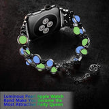 Accessories Apple watch cuff band,  Bling Luxury Crystal Diamond iWatch cuff bangle,  Stainless Steel, 44mm, 40mm, 42mm, 38mm, Series 1 2 3 4