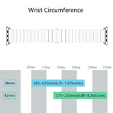 Accessories Apple Watch Series 5 4 3 2 Band, Ceramic link, Luxury Butterfly Clasp Loop Strap Black & white 38mm, 40mm, 42mm, 44mm - US Fast Shipping