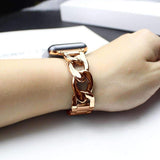 accessories Apple Watch Series 5 4 3 2 Band, Chain link Bracelet Strap Metal Wrist Belt Replacement Clock Watch, 38mm, 40mm, 42mm, 44mm-USA Fast Shipping