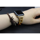 accessories Apple Watch Series 5 4 3 2 Band, Chain link Bracelet Strap Metal Wrist Belt Replacement Clock Watch, 38mm, 40mm, 42mm, 44mm-USA Fast Shipping