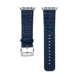 Accessories Apple Watch Series 5 4 3 2 Band, Crocodile Genuine Leather Strap for iWatch 38mm, 40mm, 42mm, 44mm