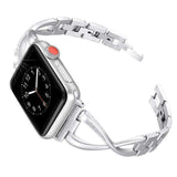 Accessories Apple Watch Series 5 4 3 2 Band, Elegant Crystal bling Rhinestone Bracelet, Stainless Steel for iwatch 38mm, 40mm, 42mm, 44mm - US fast shipping