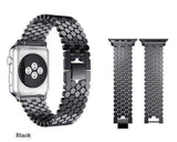 Accessories Apple watch series 5 4 3 2 Band honeycomb Stainless steel iwatch strap, 44mm, 40mm, 42mm, 38mm, US Fast Shipping