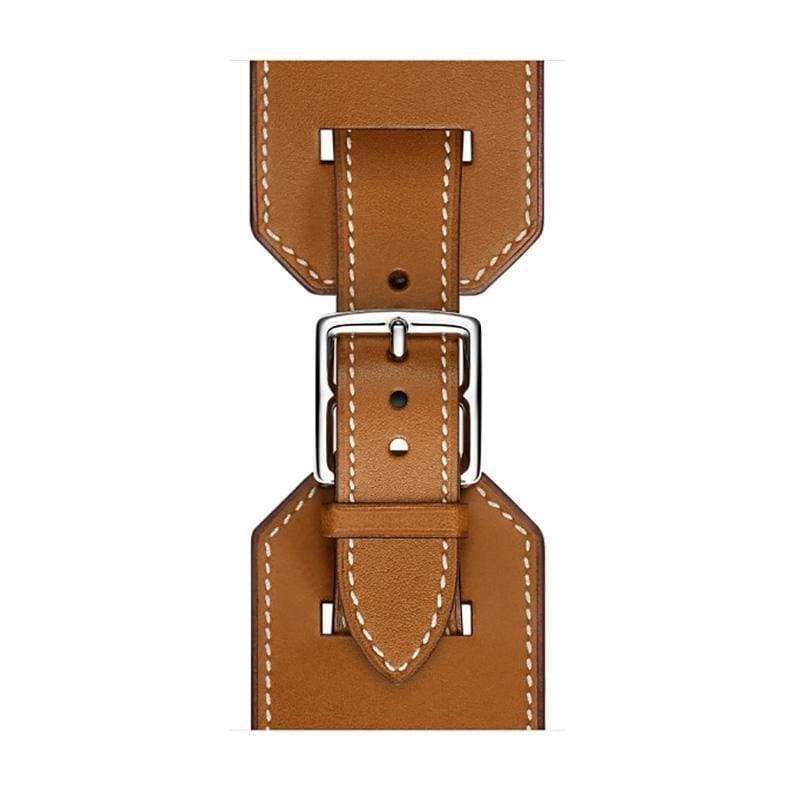 accessories Apple Watch Series 5 4 3 2 Band, Leather Double Tour wrap Bracelet Strap Watchband fits 38mm, 40mm, 42mm, 44mm - US Fast Shipping