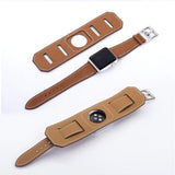 accessories Apple Watch Series 5 4 3 2 Band, Leather Double Tour wrap Bracelet Strap Watchband fits 38mm, 40mm, 42mm, 44mm - US Fast Shipping