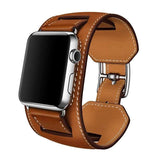 accessories Apple Watch Series 5 4 3 2 Band, Leather Double Tour wrap Bracelet Strap Watchband fits 38mm, 40mm, 42mm, 44mm - US Fast Shipping