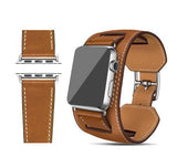 accessories Apple Watch Series 5 4 3 2 Band, Leather Double Tour wrap Bracelet Strap Watchband fits 38mm, 40mm, 42mm, 44mm - US Fast Shipping