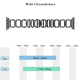 accessories Apple Watch Series 5 4 3 2 Band, Smart Watch Diamond Metal bracelet for iWatch 38mm, 40mm, 42mm, 44mm - US Fast Shipping