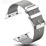 accessories Apple Watch Series 5 4 3 2 Band, Sport Milanese Loop with buckle, Stainless Steel iwatch 38mm, 40mm, 42mm, 44mm - US Fast Shipping