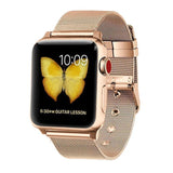 accessories Apple Watch Series 5 4 3 2 Band, Sport Milanese Loop with buckle, Stainless Steel iwatch 38mm, 40mm, 42mm, 44mm - US Fast Shipping