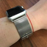 accessories Apple Watch Series 5 4 3 2 Band, Sport Milanese Loop with buckle, Stainless Steel iwatch 38mm, 40mm, 42mm, 44mm - US Fast Shipping