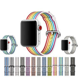 accessories Apple Watch Series 5 4 3 2 Band, Sport Woven Nylon Strap, Wrist bracelet belt fabric-like nylon band for iwatch 38mm, 40mm, 42mm, 44mm - US Fast Shipping