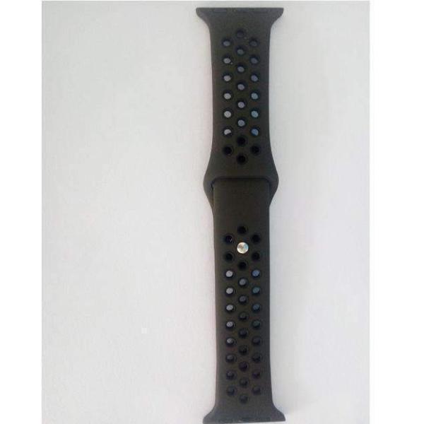 accessories Coal Black / 38mm / 40mm S Apple Watch Series 5 4 3 2 Band, Silicone Strap Bracelet Sport Wrist Watch Belt Rubber  38mm, 40mm, 42mm, 44mm - US Fast shipping