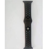 accessories Coal Black / 38mm / 40mm S Apple Watch Series 5 4 3 2 Band, Silicone Strap Bracelet Sport Wrist Watch Belt Rubber  38mm, 40mm, 42mm, 44mm - US Fast shipping