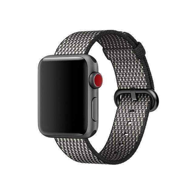 accessories Dark grey / 38mm / 40mm Apple Watch Series 5 4 3 2 Band, Best Apple watch band Nylon Woven Loop 38mm, 40mm, 42mm, 44mm