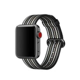 accessories Gun metal Black / 38mm / 40mm Apple Watch Series 5 4 3 2 Band, Best Apple watch band Nylon Woven Loop 38mm, 40mm, 42mm, 44mm