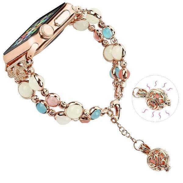 Accessories Rose Gold 3 / 38mm/40mm Apple watch cuff band,  Bling Luxury Crystal Diamond iWatch cuff bangle,  Stainless Steel, 44mm, 40mm, 42mm, 38mm, Series 1 2 3 4