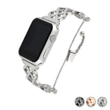 accessories Silver 1 / 42mm/44mm Apple Watch Series 5 4 3 2 Band, Cuff Rose Gold Band, Stainless Steel, Women Strap, Bangle Bracelet, fits 38mm, 40mm, 42mm, 44mm