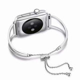 accessories Silver 3 / 38mm/40mm Apple Watch Series 5 4 3 2 Band, Cuff Rose Gold Band, Stainless Steel, Women Strap, Bangle Bracelet, fits 38mm, 40mm, 42mm, 44mm