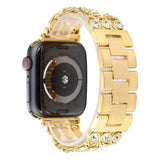 Apple Apple Watch band, Bling Crystal Rhinestone Diamond Stainless Steel Link Bracelet Strap, Series 1 2 3 4 iwatch  44mm/ 40mm/ 42mm/ 38mm