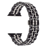 Apple Apple watch band link sport strand Stainless Steel Watchband for iWatch  44mm/ 40mm/ 42mm/ 38mm Series 1 2 3 4  Bracelet strap Black Rose Gold Silver