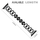 Apple Apple watch band, women crystal diamond bling link bracelet strap, Stainless Steel metal wrist belt watchband Iwatch For 44mm  42mm 40 mm 38mm series  5 4 3