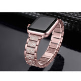 Apple Apple Watch bling band, women Diamond rhinestone stainless steel strap bracelet, iWatch series 5 4 3 , 40mm 44mm 38mm 42mm