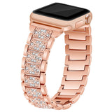 Apple Apple Watch bling band, women Diamond rhinestone stainless steel strap bracelet, iWatch series 5 4 3 , 40mm 44mm 38mm 42mm