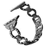 Apple Apple Watch bling diamond band, 38mm 40mm 42mm 44mm, Luxury Stainless Steel Link Strap For iWatch Series 3 2 1 - US Fast shipping