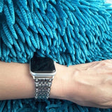 Apple Apple watch bling women band, Shiny diamond crystal cz bracelet strap, Stainless steel watchband,  For iwatch 42mm 38mm  44mm 40mm Series 5 4 3